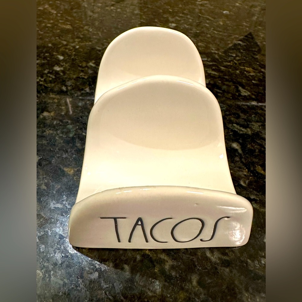 Rae Dunn Tacos ceramic holder NWT